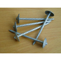 All Size Umbrella Head Roofing Nail with Plastic Washer